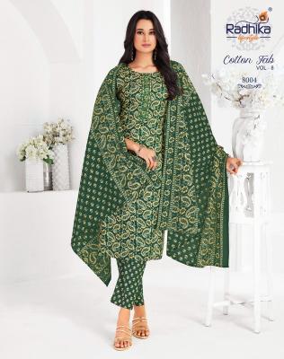 Radhika lifestyle cotton fab vol-8 cotton kurti wholesale